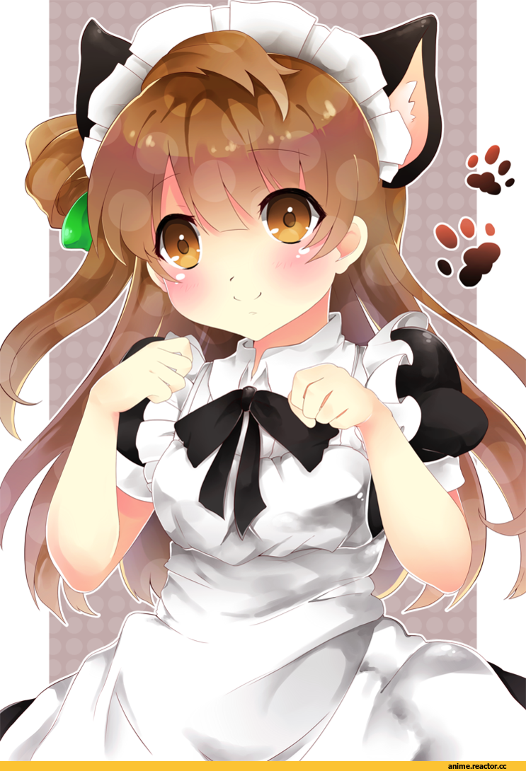 Minami Kotori, Love Live!, nekomimi, Animal Ears, Maid, Yumekii, Anime