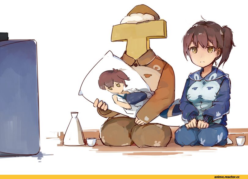 Kaga (Kantai Collection), Kantai Collection, Admiral (Kantai Collection), Anime Art, Anime