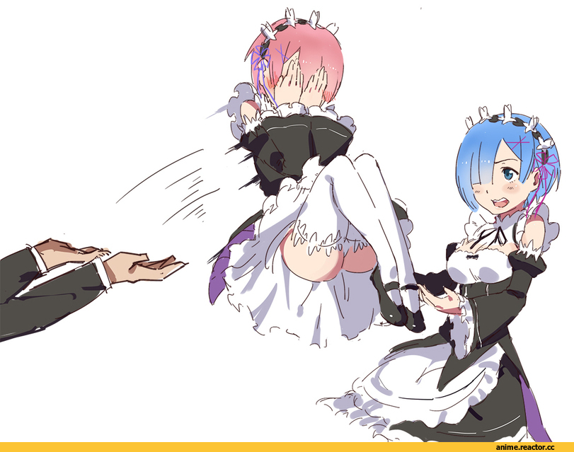 Re Zero Kara Hajimeru Isekai Seikatsu, Ram (Re Zero), Rem (re zero), daaijianglin, Anime