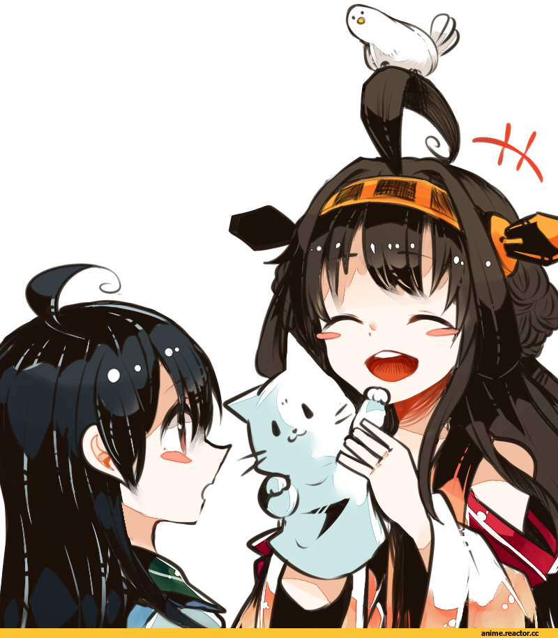 Kongou (Kantai Collection), Kantai Collection, Ushio (Kantai Collection), Anime