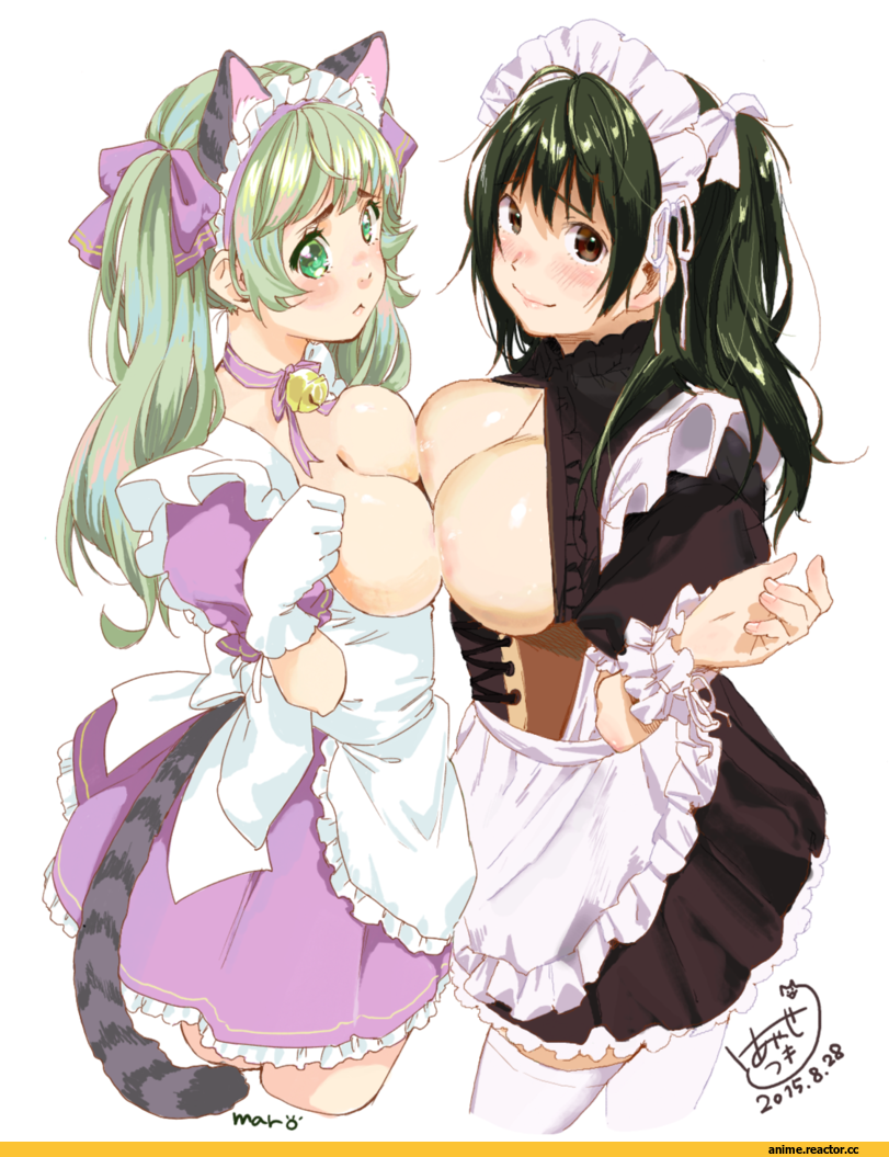 Anime Ero, nekomimi, Animal Ears, Maid, ayase totsuki, Anime