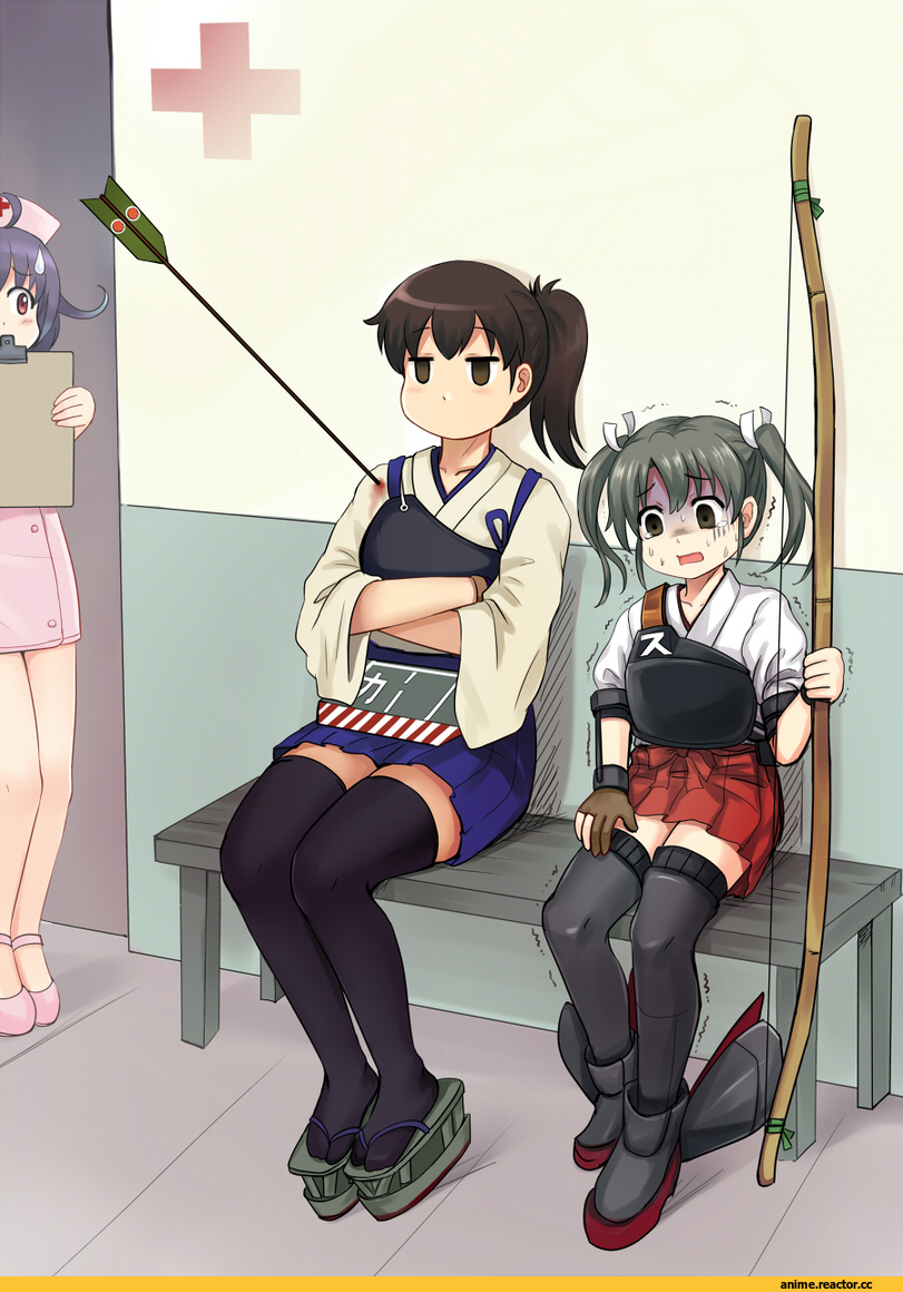 Kaga (Kantai Collection), Kantai Collection, Zuikaku (Kantai Collection), Taigei (Kantai Collection), Anime