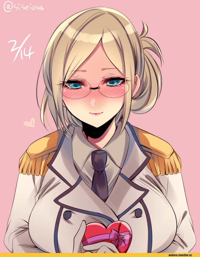 Katori (Kantai Collection), Kantai Collection, shisei (kyuushoku banchou), Megane, Anime
