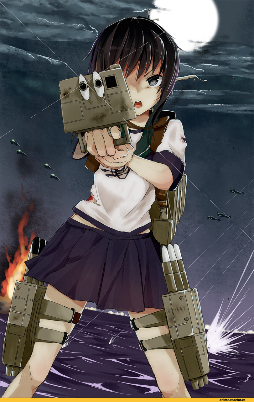 Fubuki (Kantai Collection), Kantai Collection, yamato (muchuu paradigm), Anime