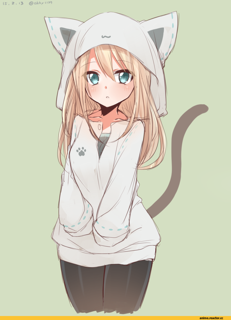 Bismarck (Kantai Collection), Kantai Collection, Неко, Animal Ears, Anime Paint, Anime Art, Anime