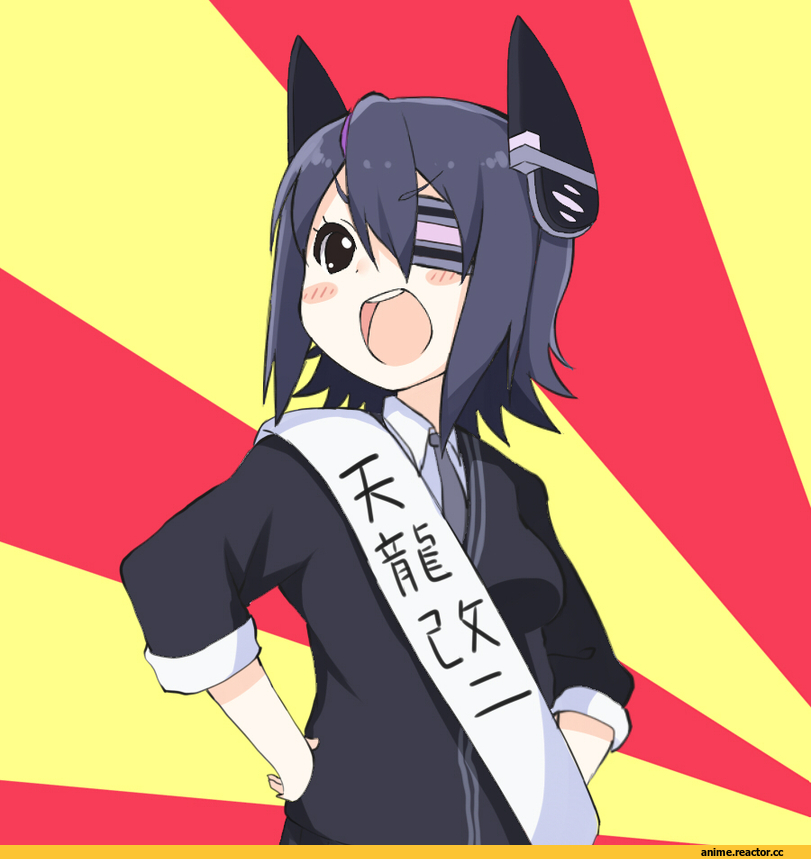 tenryuu (kantai collection), Kantai Collection, Anime