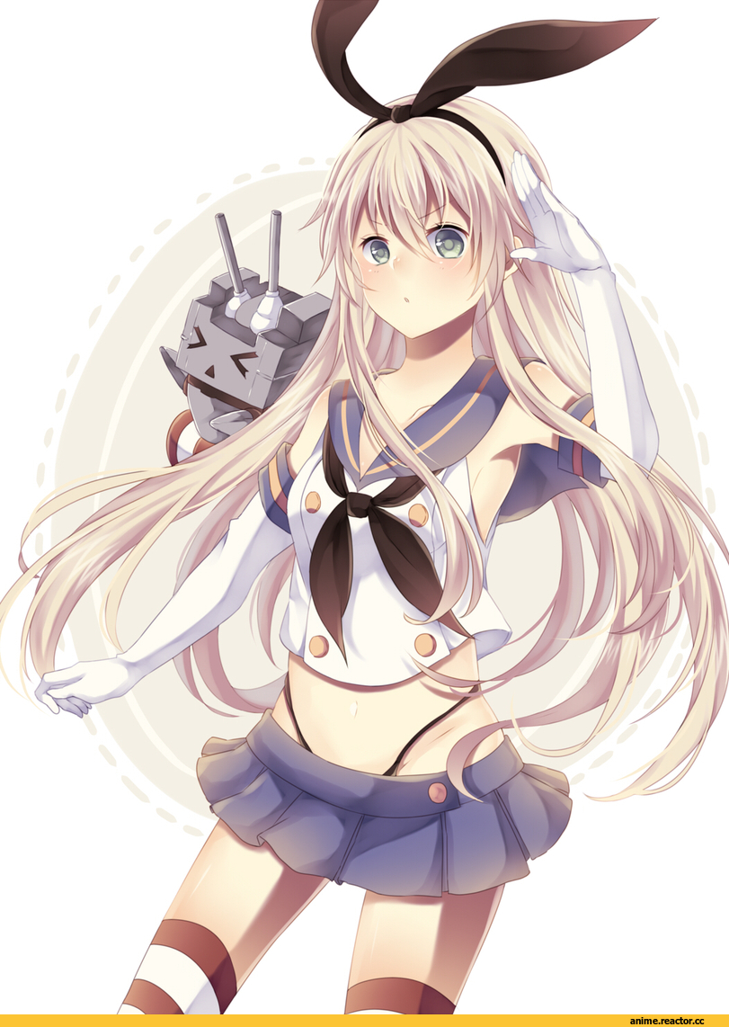 Shimakaze, Kantai Collection, sugikichi, Anime