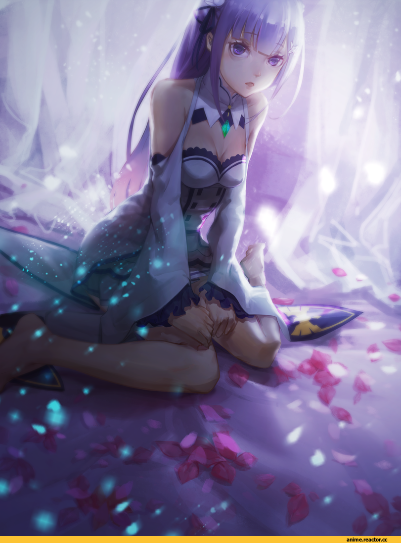 Re Zero Kara Hajimeru Isekai Seikatsu, Emilia (re zero), Anime