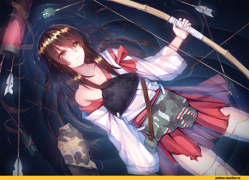 Akagi, Kantai Collection, amemaku, Anime