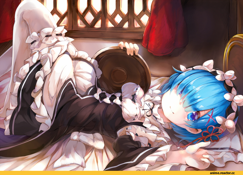 Rem (re zero), Re Zero Kara Hajimeru Isekai Seikatsu, Anime Art, umagenzin, Anime