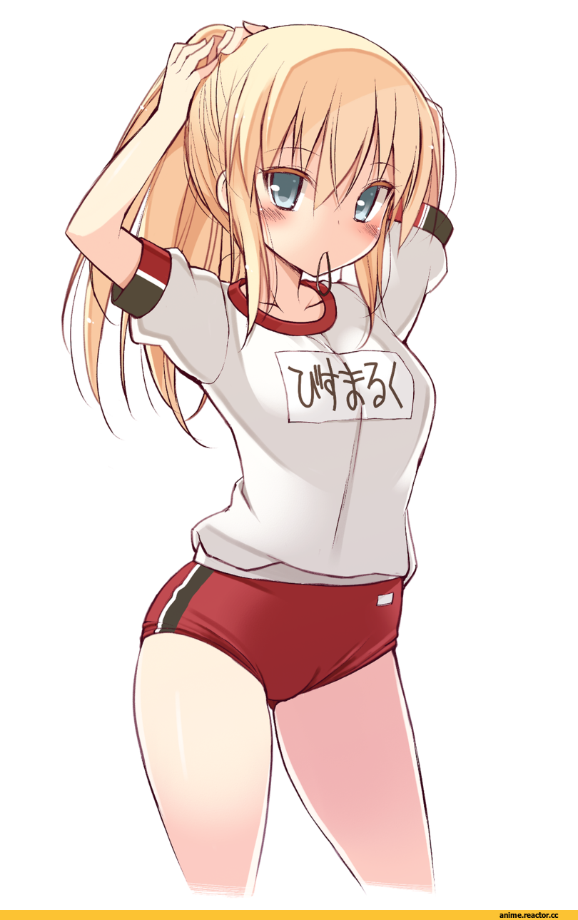 Bismarck (Kantai Collection), Kantai Collection, School Sportswear, Oota Yuuichi, Anime Art, Anime