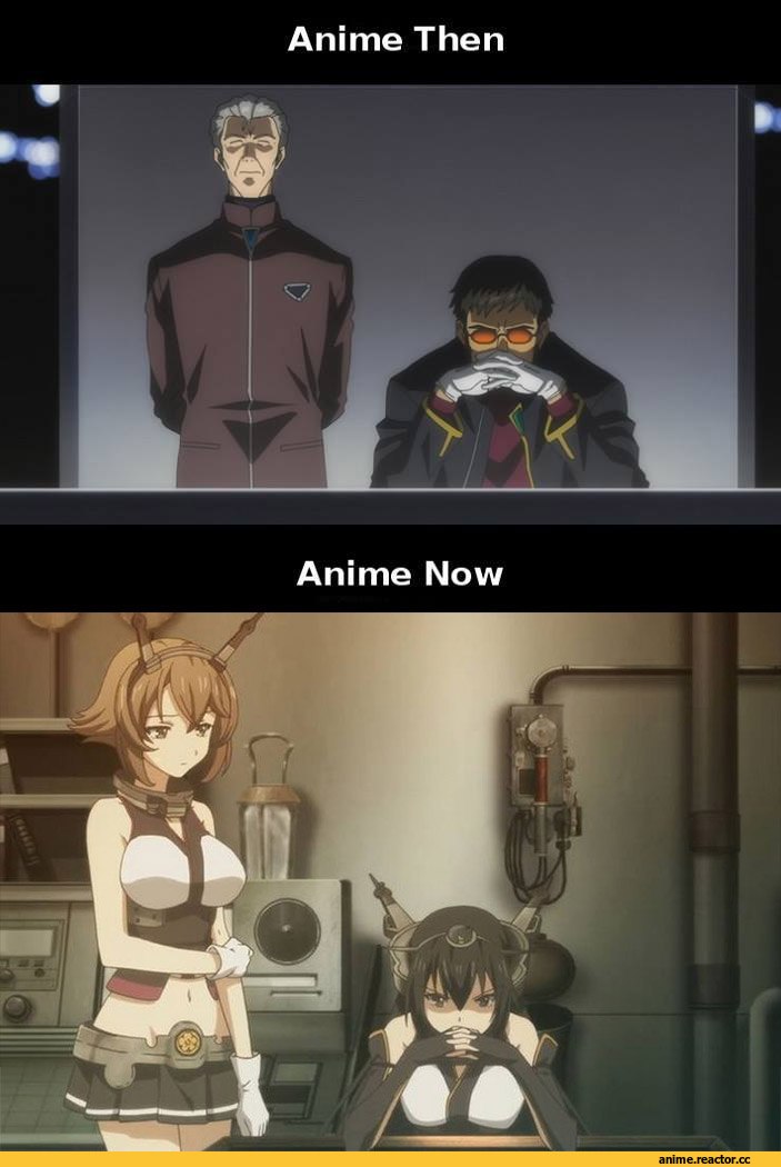 Kantai Collection, Evangelion, Gendo Pose, Anime