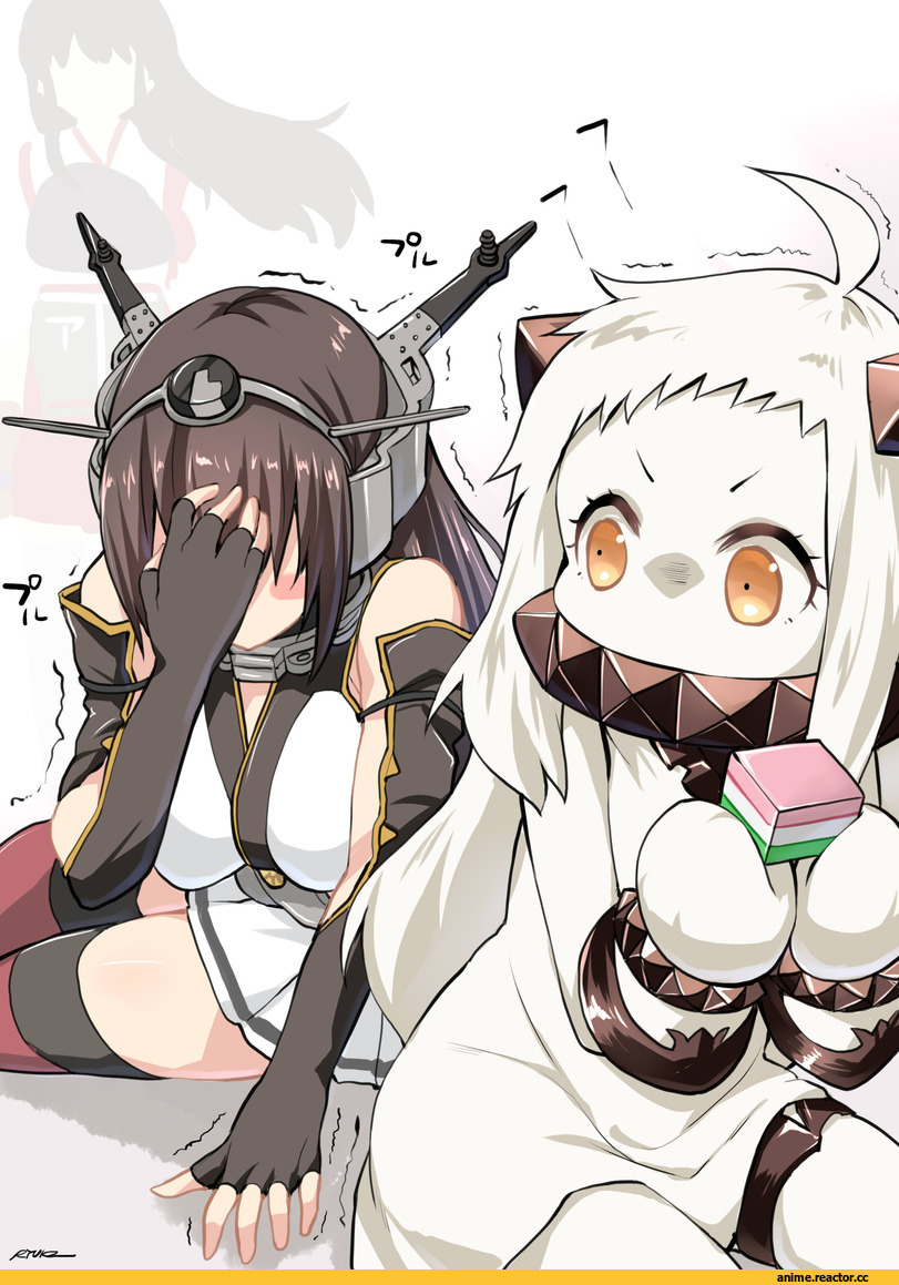 Northern Ocean Hime, Kantai Collection, Nagato (Kantai Collection), Akagi(kantai collection), Anime