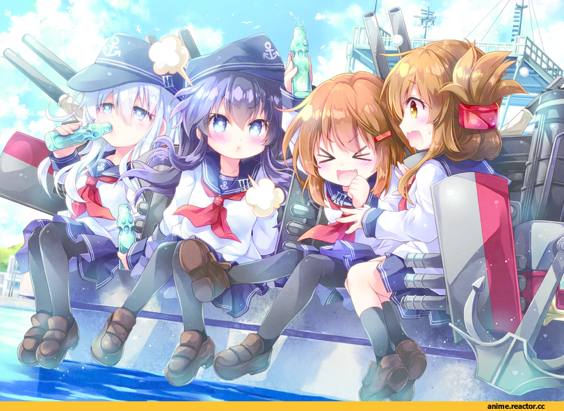 Hibiki (Kantai Collection), Kantai Collection, Akatsuki, Inazuma (Kantai Collection), ikazuchi (kantai collection), Anime