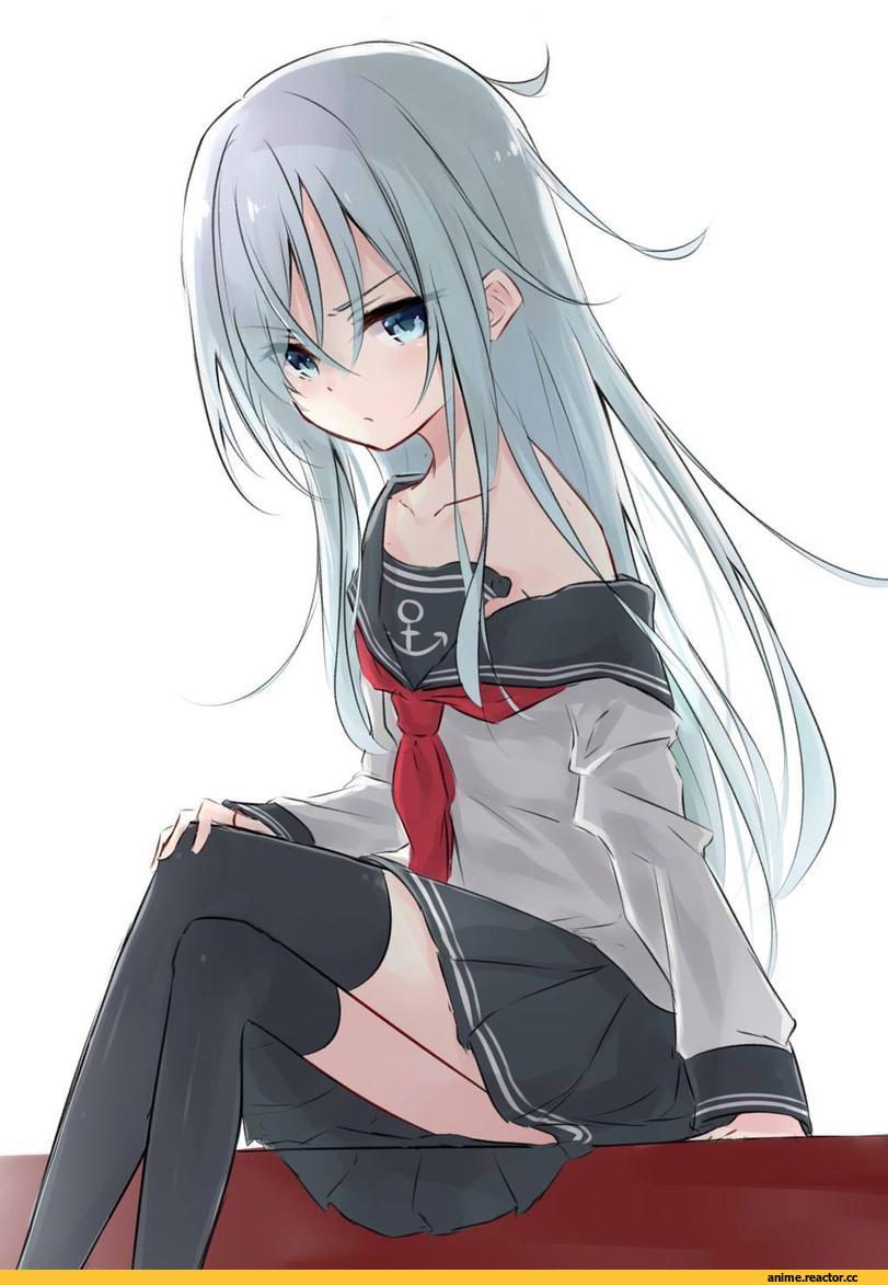 Hibiki (Kantai Collection), Kantai Collection, azuuru (azure0608), Anime