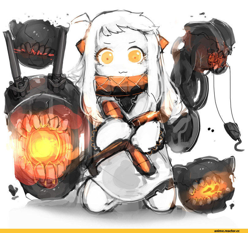 Northern Ocean Hime, Kantai Collection, Anime Paint, Anime Art, Anime