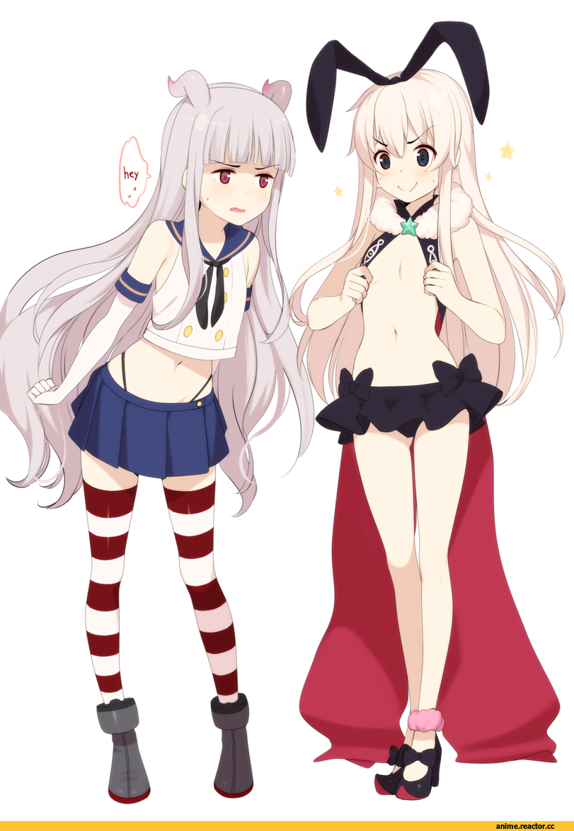 Kantai Collection, sekai seifuku bouryaku no zvezda, Shimakaze, hoshimiya kate, eventh7, Anime Art, crossover, Anime