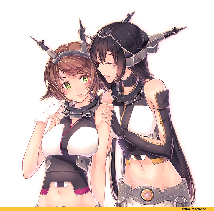 Nagato (Kantai Collection), Kantai Collection, Mutsu (Kantai Collection), Kyara (Tsukushi), Anime