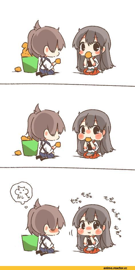 Kaga (Kantai Collection), Kantai Collection, Akagi (Kantai Collection), Anime