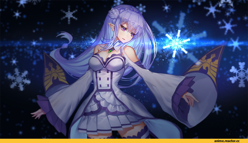 Emilia (re zero), Re Zero Kara Hajimeru Isekai Seikatsu, Raijuu, Anime