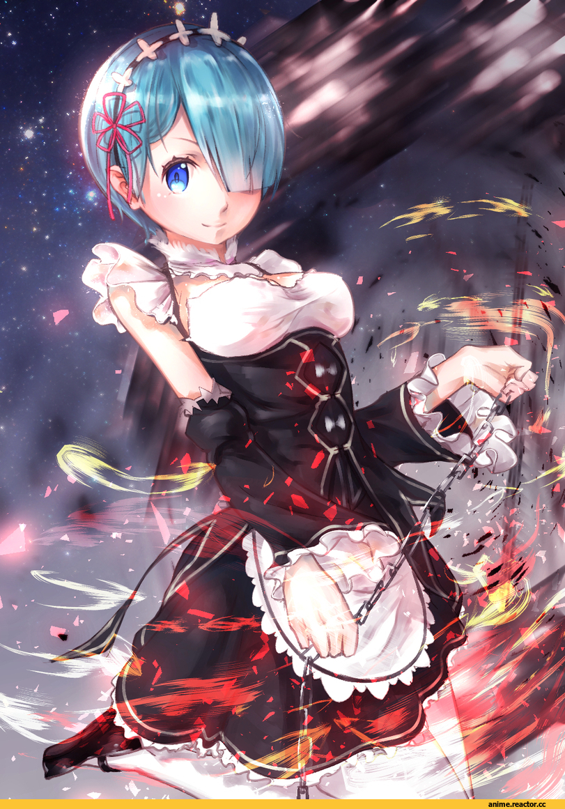Re Zero Kara Hajimeru Isekai Seikatsu, Rem (re zero), qd4nsvik, Anime