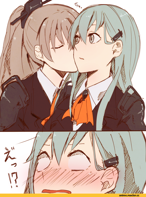 Kumano, Kantai Collection, Suzuya (Kantai Collection), Anime