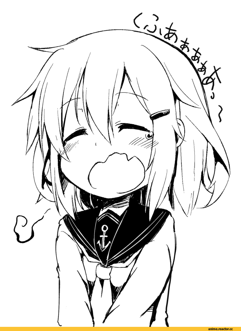 Kantai Collection, Anime Paint, Anime Art, Monochrome (Anime), Anime