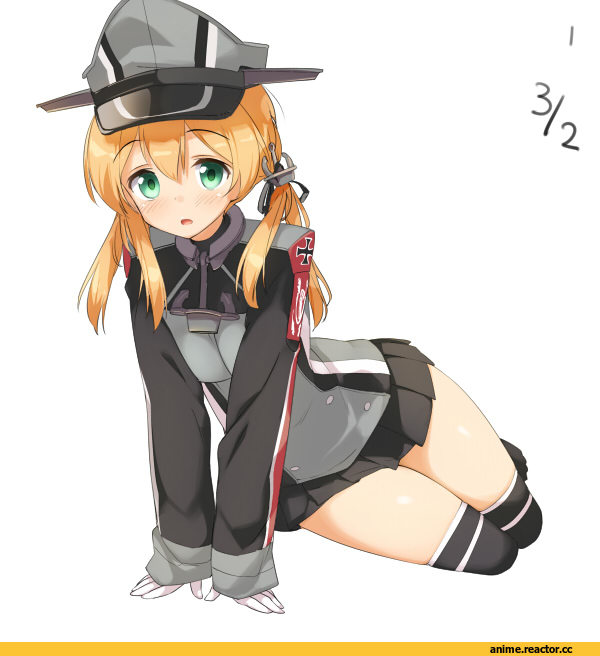 Prinz Eugen (Kantai Collection), Kantai Collection, Kaisenn, Anime Art, Anime
