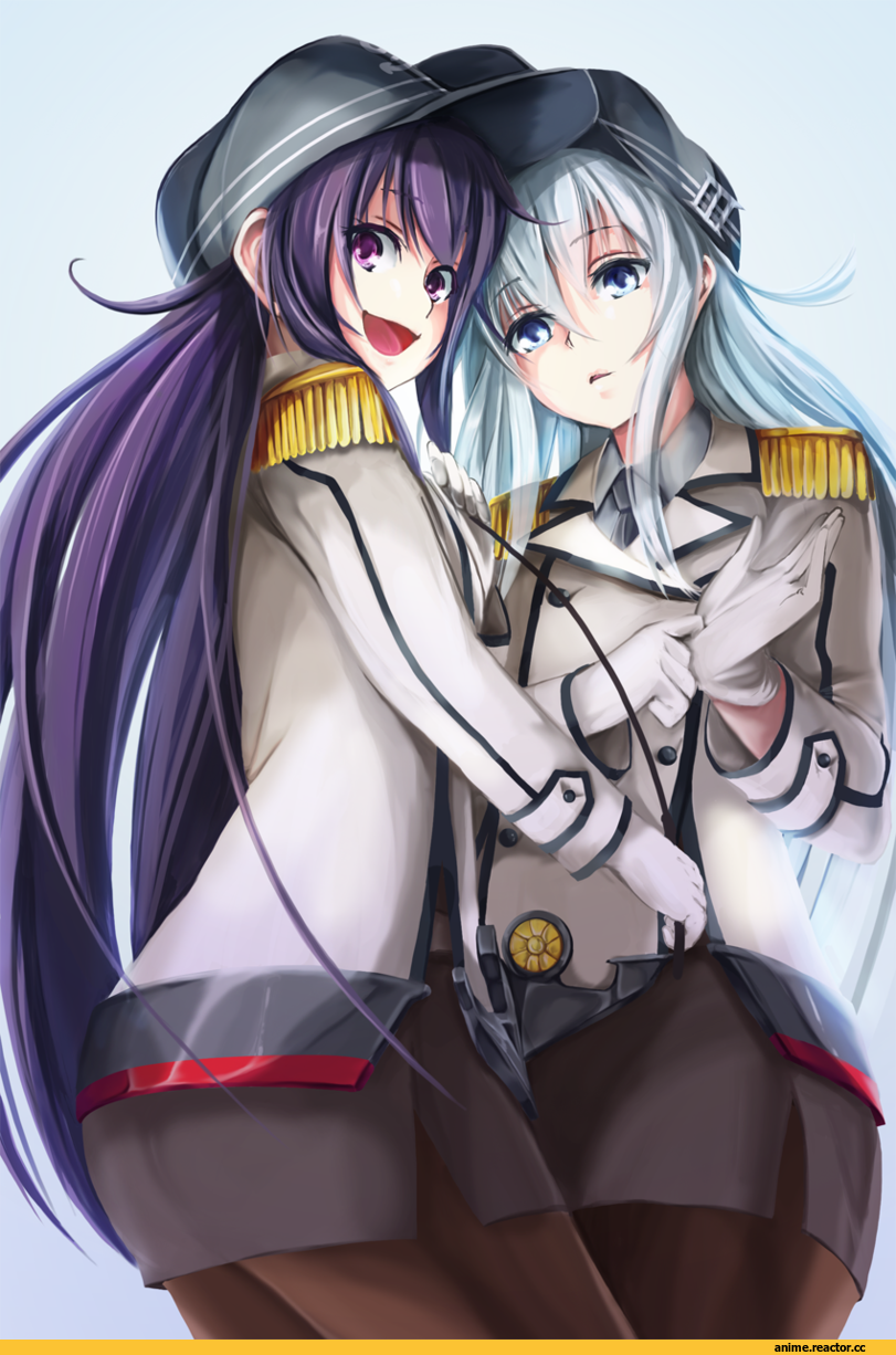 Akatsuki, Kantai Collection, Hibiki (Kantai Collection), hopper, Anime