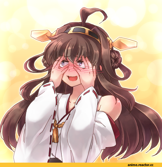 Kongou (Kantai Collection), Kantai Collection, hanjuku tomato, Anime