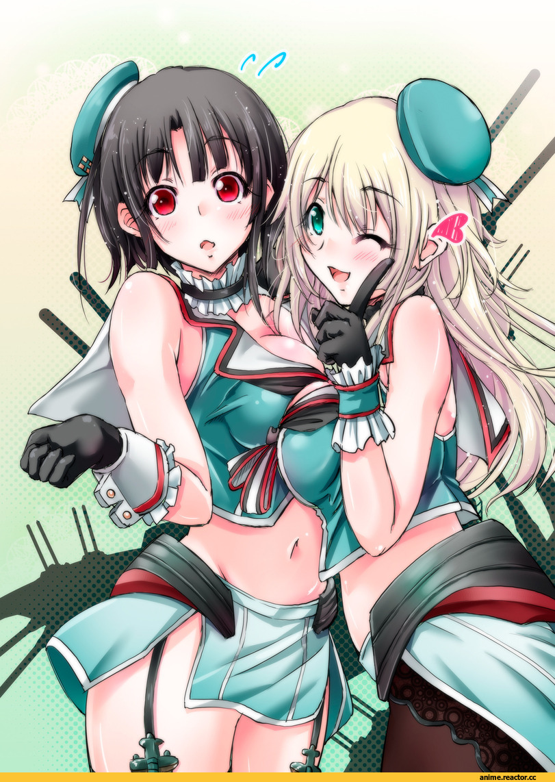 Takao (Kantai Collection), Kantai Collection, Atago (Kantai Collection), Tsukineko, Anime