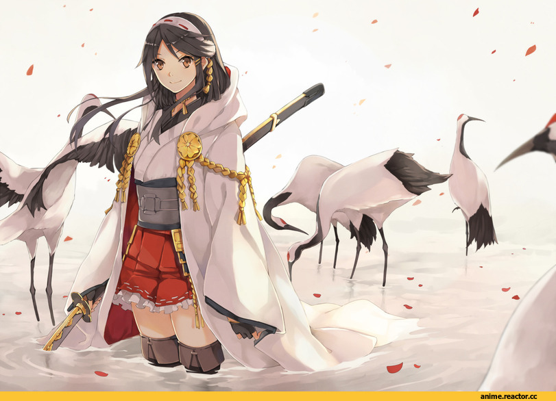 Haruna (Kantai Collection), Kantai Collection, hao (patinnko), Anime Art, Anime