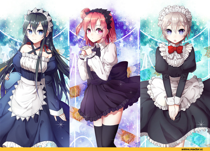 OreGairu, Totsuka Saika, Yuigahama Yui, Yukinoshita Yukino, tora (tora factory), Maid, Anime