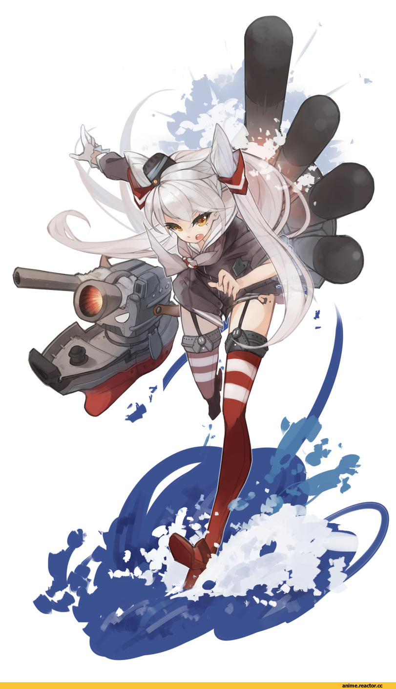 Amatsukaze (Kantai Collection), Kantai Collection, rensouhou-kun, -Cha-, Anime