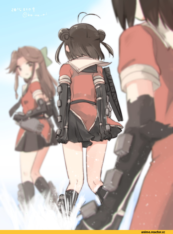 Kantai Collection, tenryuu (kantai collection), tatsuta (kantai collection), Anime