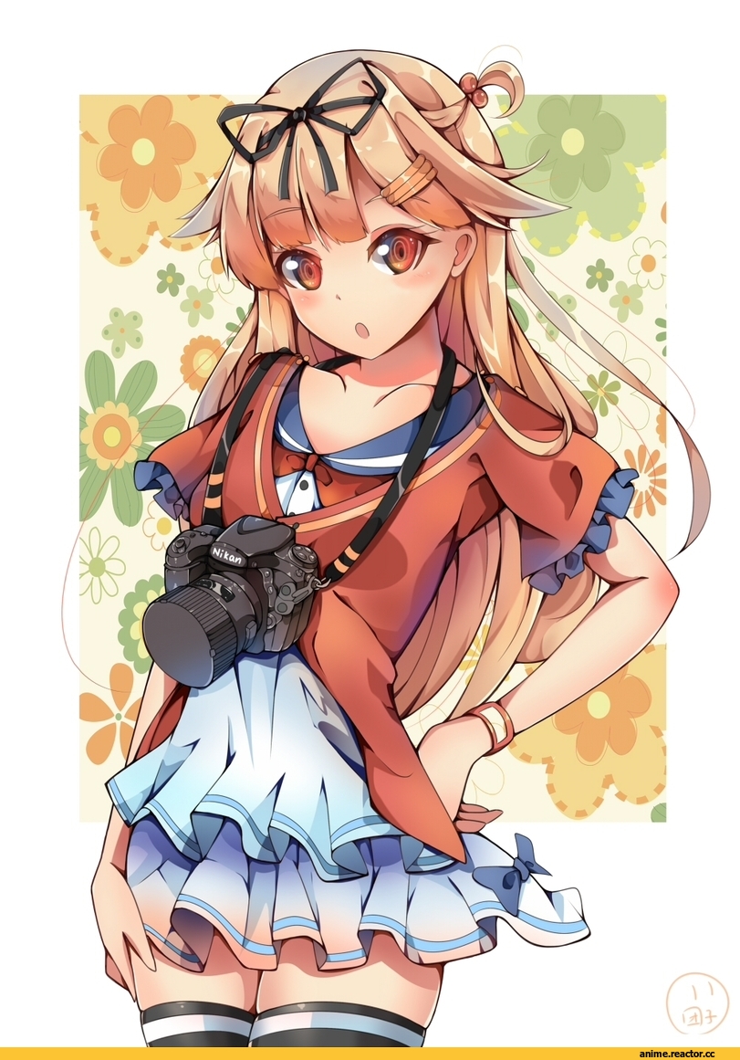 Yuudachi, Kantai Collection, dango remi, Anime