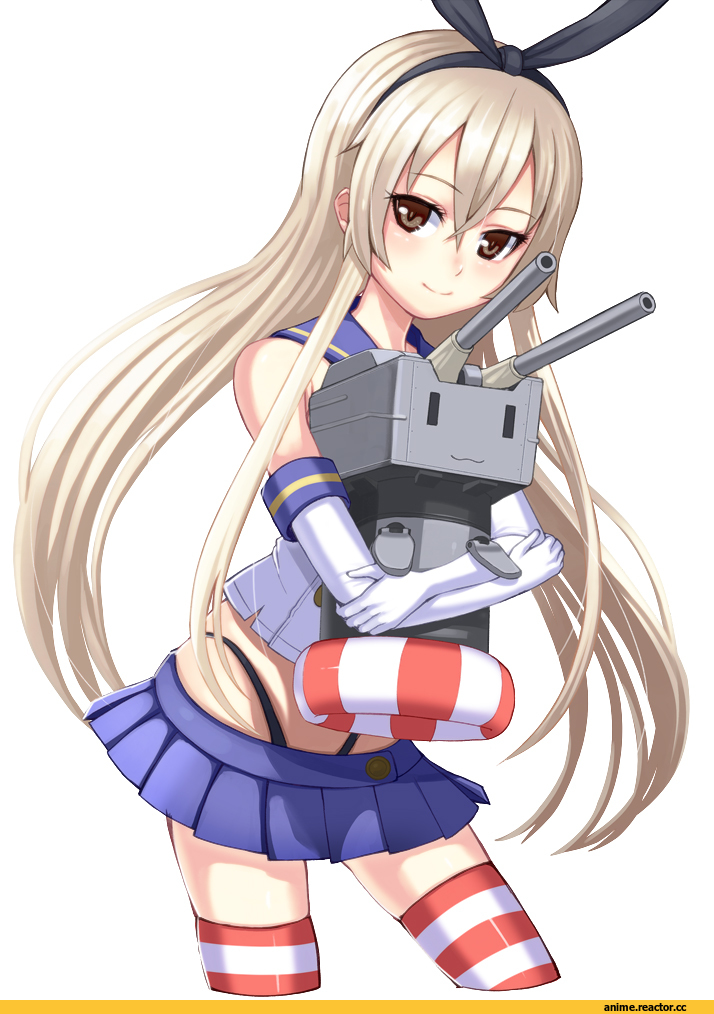 Shimakaze, Kantai Collection, gon (gontarou), Anime