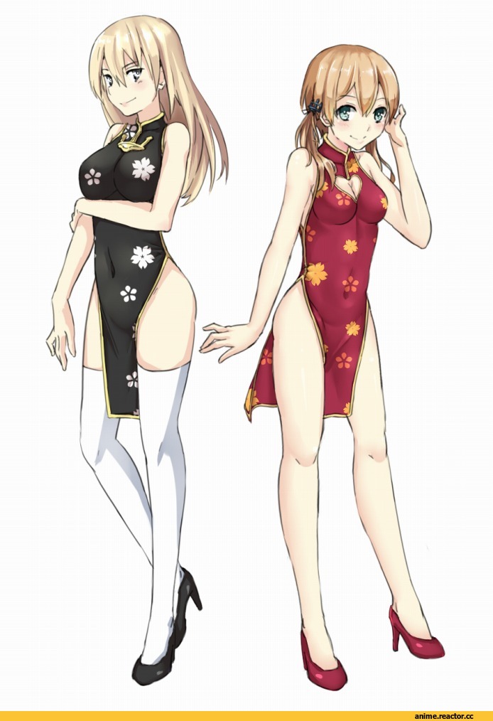 Bismarck (Kantai Collection), Kantai Collection, Prinz Eugen (Kantai Collection), kz (kazuma-rising), Anime