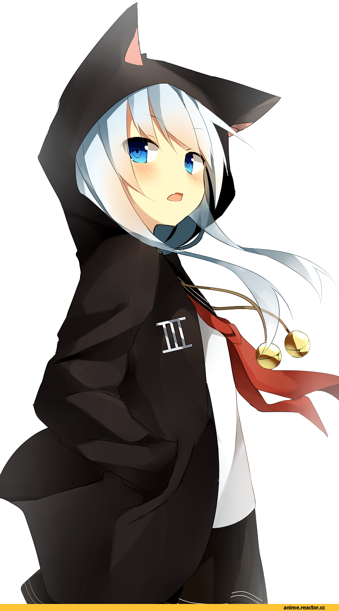 Hibiki (Kantai Collection), Kantai Collection, satou saya, nekomimi, Animal Ears, Anime