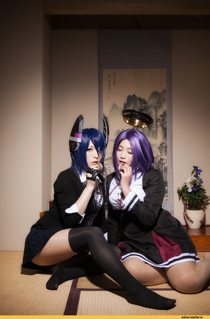 cosplay, Kantai Collection, tatsuta (kantai collection), tenryuu (kantai collection), в комментах ещё, Anime Cosplay, Anime Ero Cosplay, Anime