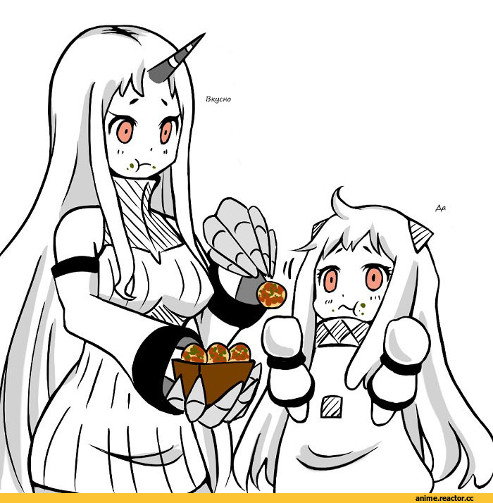 Northern Ocean Hime, Kantai Collection, Seaport Hime, Anime