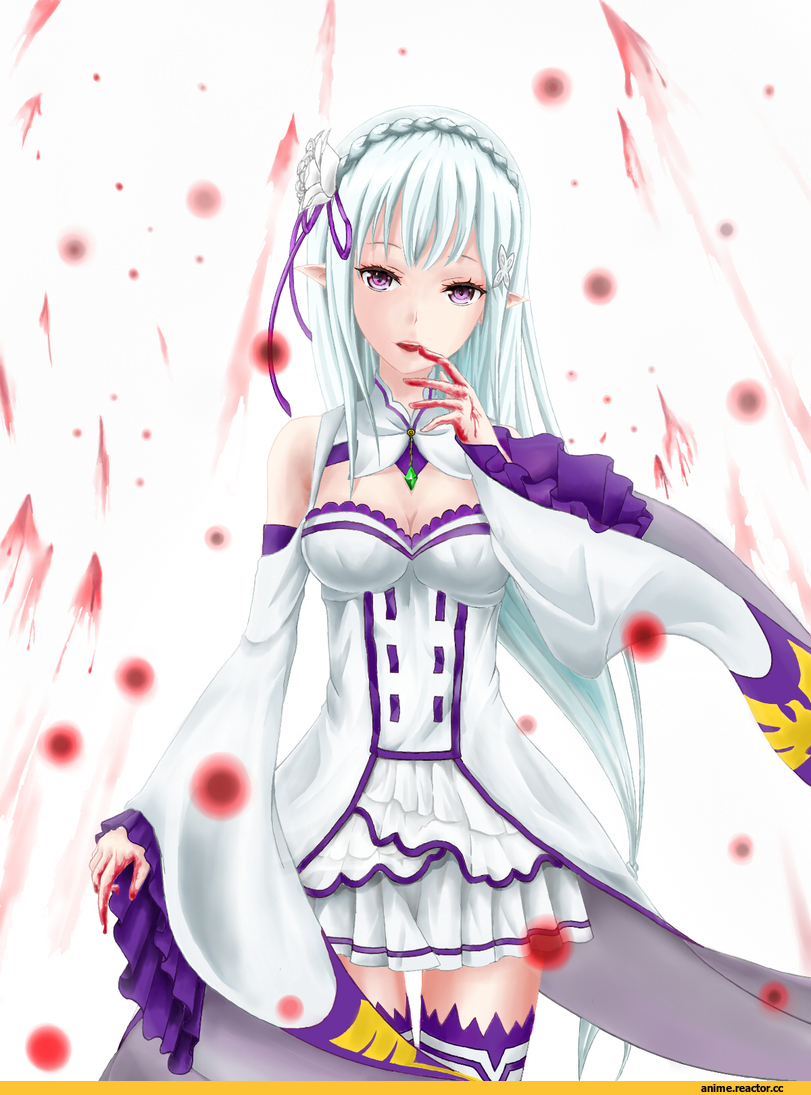 Re Zero Kara Hajimeru Isekai Seikatsu, Emilia (re zero), ESSEX, Anime
