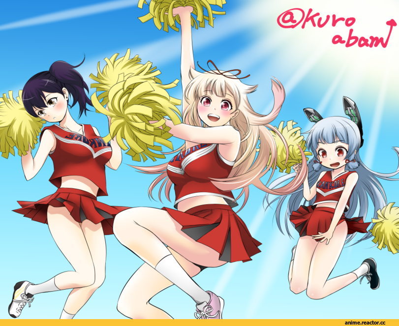 Kaga (Kantai Collection), Kantai Collection, yuudachi (kantai collection), Murakumo (Kantai Collection), kuro abamu, Anime