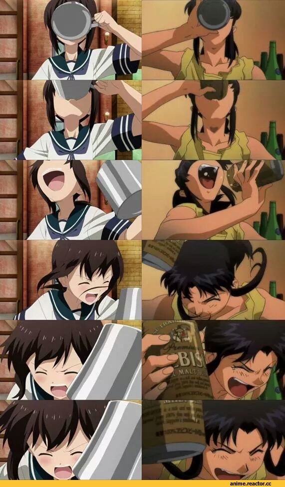Fubuki (Kantai Collection), Kantai Collection, Misato Katsuragi, Evangelion, crossover, Anime