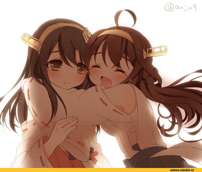 Kantai Collection, Haruna (Kantai Collection), Kongou (Kantai Collection), Anime