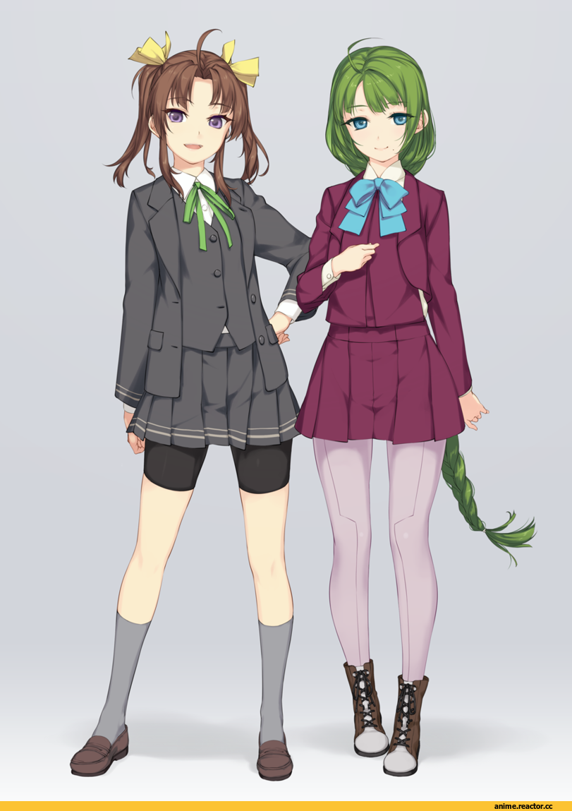 Kagerou (Kantai Collection), Kantai Collection, Yuugumo (Kantai Collection), Rokuwata Tomoe, Anime Art, Anime