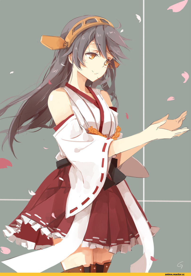 Haruna (Kantai Collection), Kantai Collection, ghost (ghost528), Anime Art, Anime
