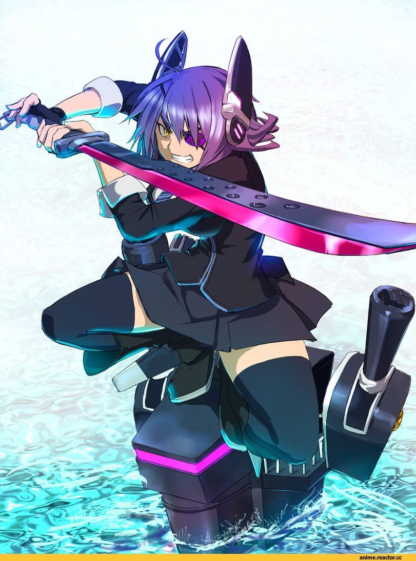 tenryuu (kantai collection), Kantai Collection, Опасные Няшки, Anime Няши, magure (artist), Anime Art, в комментариях еще одна, Anime