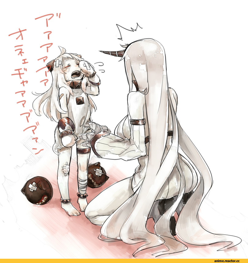 Kantai Collection, Northern Ocean Hime, Seaport Hime, Anime