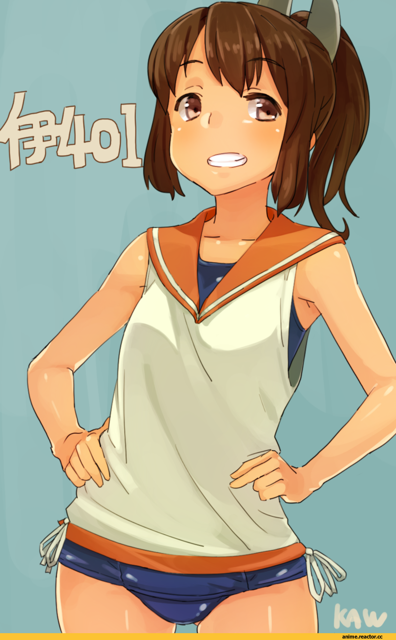 I-401, Kantai Collection, kaw194, Anime